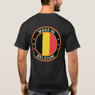 Wereldwijde reiziger - Made in Belgium T-shirt