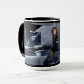 Wereldwijde Ruimteorganisatie (GSO ES-1 Interior) Mok (Voorkant links)