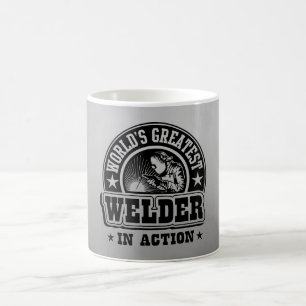 Wereldwijde 's werelds grootste welzijnsvrouw in a koffiemok