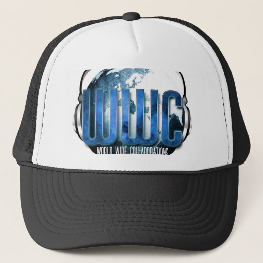 wereldwijde samenwerking trucker pet (Voorkant)