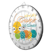 Wereldwijde schatting van de hoogste kosten dartbord (Voorkant Rechts)