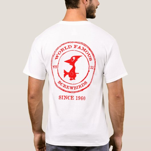WERELDWIJDE SCHERM SINDS 1960 T-SHIRT (Achterkant)