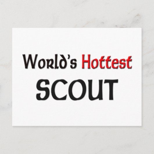 Wereldwijde scout briefkaart (Voorkant)