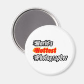 Wereldwijde snelste fotograaf magneet (Voorkant / Achterkant)
