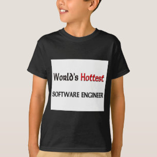 Wereldwijde software engineer t-shirt