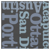 Wereldwijde stedenstructuur stof (Close Up)