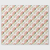 Wereldwijde tante Cupcake Edition Pattern Cadeaupapier (Vlak)