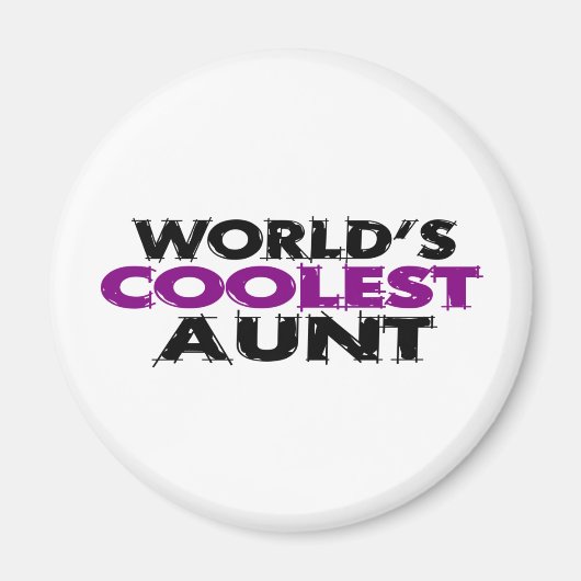 Wereldwijde tante magneet (Voorkant)