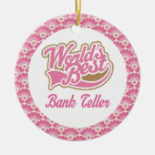 Wereldwijde Teller Gift Ornament (Voorkant)