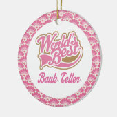 Wereldwijde Teller Gift Ornament (Links)