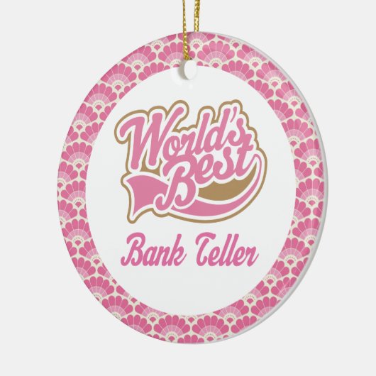 Wereldwijde Teller Gift Ornament (Links)