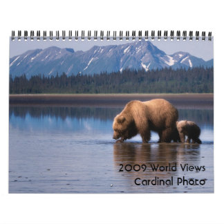 Wereldwijde Uitzichten 2009 - Gepersonaliseerd Kalender