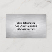 Wereldwijde Visitekaartjes (Achterkant)