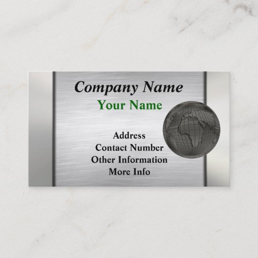 Wereldwijde Visitekaartjes (Voorkant)