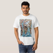 Wereldwijde vrede t-shirt (Voorkant volledig)