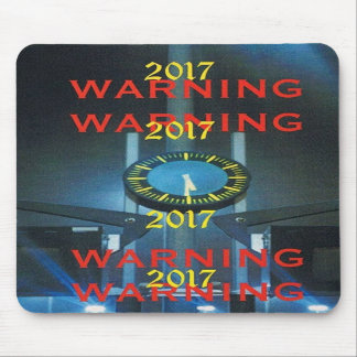 Wereldwijde waarschuwing 2017 Mousepad Muismat