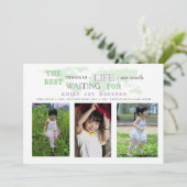 Wereldwijde wachttijd voor goedkeuring Foto aankon Kaart (Staand voorkant)