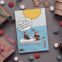 Wereldwijde warme zantas: Kerstmis over klimaatver