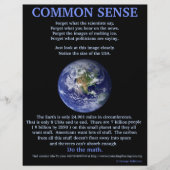 Wereldwijde Warming, 8,5 x 11-inch brochure (Voorkant)