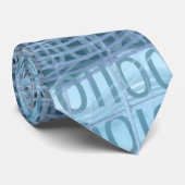 Wereldwijde webketting stropdas (Opgerold)