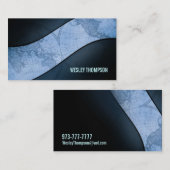 Wereldwijde Wereldbol Visitekaartjes (Voorkant / Achterkant)