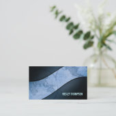 Wereldwijde Wereldbol Visitekaartjes (Staand voorkant)