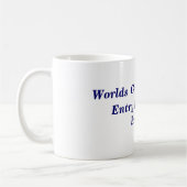 Wereldwijde werknemers op instapniveau koffiemok (Links)