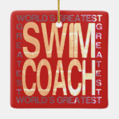 Wereldwijde wim-coach keramisch ornament (Achterkant)