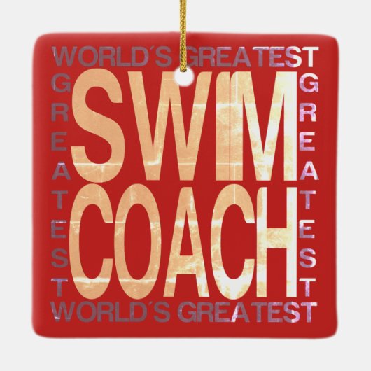 Wereldwijde wim-coach keramisch ornament (Achterkant)