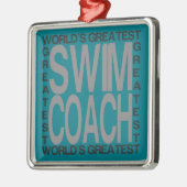 Wereldwijde wim-coach metalen ornament (Links)