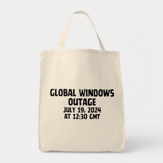 Wereldwijde Windows-storing 19 juli 2024 op 1230 G Tote Bag (Voorkant)