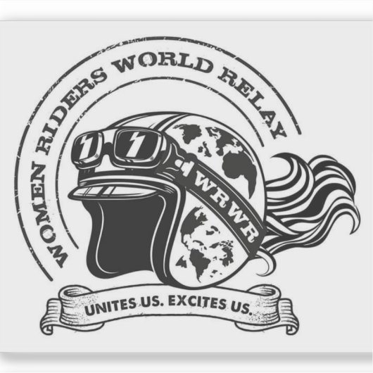 Wereldwijde WRWR-decimaal Sticker (Voorkant)