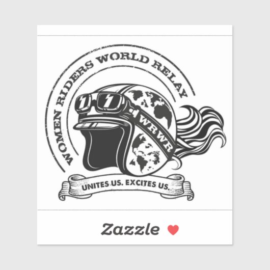 Wereldwijde WRWR-decimaal Sticker (Vel)