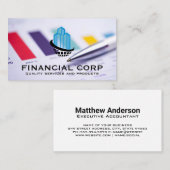 Wereldwijde zakelijke Logo | Grafieken Visitekaartje (Voorkant / Achterkant)