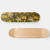 WERELDWIJDE ZWARTE GESCHIEDENIS Skateboard (Horizontaal)