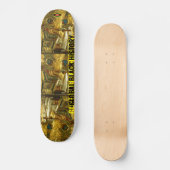 WERELDWIJDE ZWARTE GESCHIEDENIS Skateboard (Voorkant)