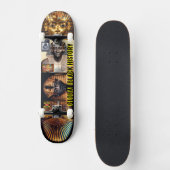 WERELDWIJDE ZWARTE GESCHIEDENIS Skateboard (Voorkant)