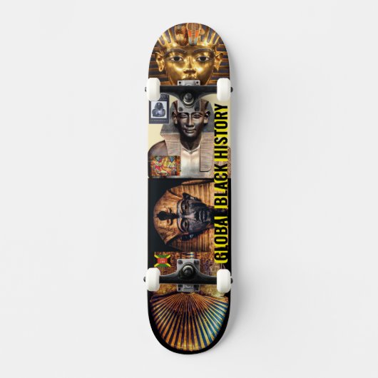 WERELDWIJDE ZWARTE GESCHIEDENIS Skateboard (Voorkant)