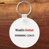 Wereldwijde zwemcoach sleutelhanger (Voorkant)