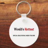 Wereldwijden — Hottest — Speciaal onderwijsbehoeft Sleutelhanger (Voorkant)