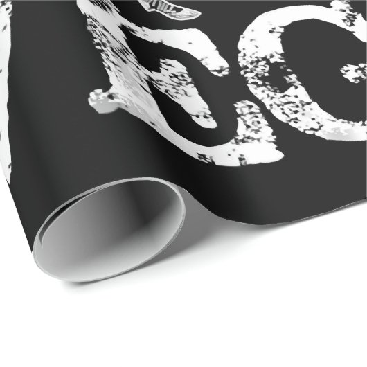 Wereldwijden slechtste veen vlees BBQ Koe kippen v Cadeaupapier (Rol Hoek)