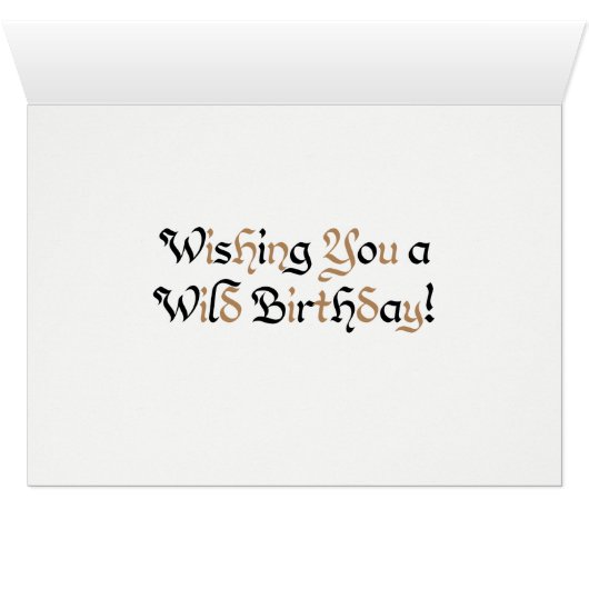 Wereldwoord Clouded Leopard Kaart (Binnen Horizontaal (Onder))