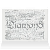 Wereldwoord Diamant Jubileum Kaart (Binnen Horizontaal (Boven))