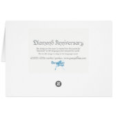 Wereldwoord Diamant Jubileum Kaart (Achterkant Horizontaal)