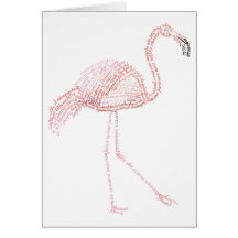 Wereldwoord Flamingo Kaart