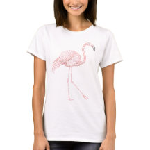 Wereldwoord Flamingo T-shirt