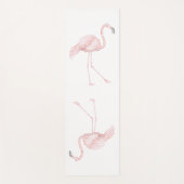 Wereldwoord Flamingo Yoga Mat (Voorkant)