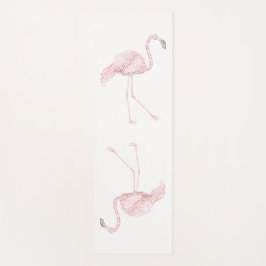 Wereldwoord Flamingo Yoga Mat