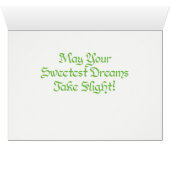 Wereldwoord kolibrie Kaart (Binnen Horizontaal (Onder))