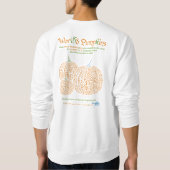 Wereldwoord pompoen sweatshirt (Achterkant)
